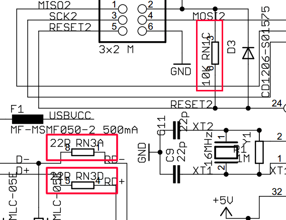 Arduino UNO Resistor Networks