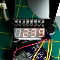 Display Board Clock Display