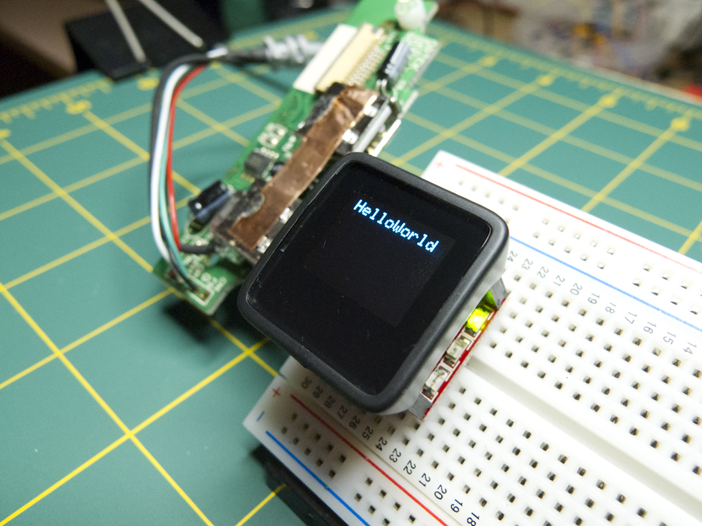 MicroView Hello World!