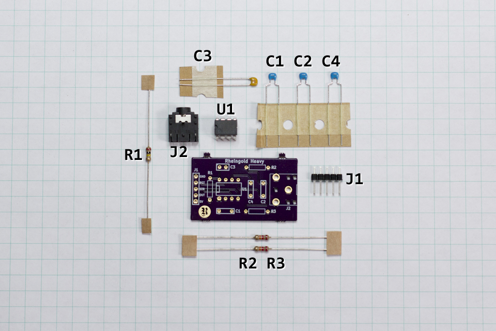 MSGEQ7 Parts List